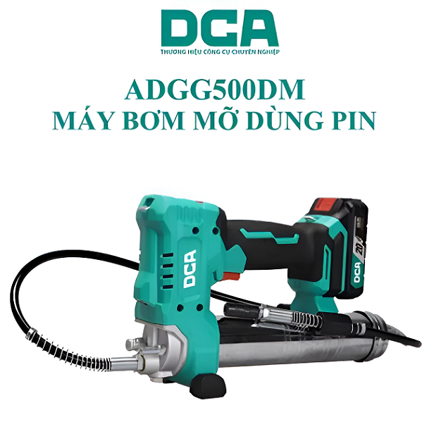 Máy bơm mỡ dùng pin dca adgg500dm