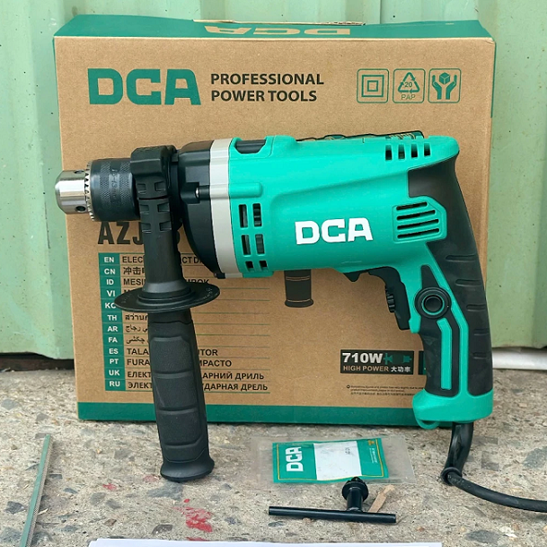 Máy khoan có búa dca azj16